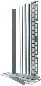 Trennwand, seitlich, für Kabelansch lussraum Tiefe 800mm