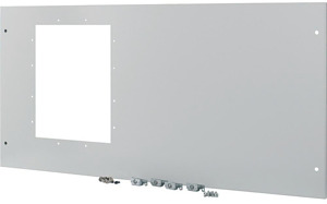 Frontblende für IZM63, Ausfahrtechn ik, HxB=550x1200mm