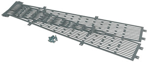 Kunststoffabdeckung für XG Felder, HxB=1900x300mm