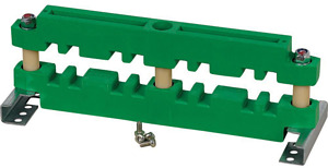 Verteilschienenhalter für XF, 2x40x 10, 80kA