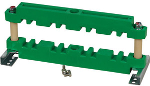 Verteilschienenhalter für XF, 2x60x 10, 65kA