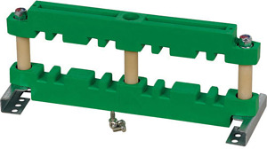 Verteilschienenhalter für XF, 2x60x 10, 80kA