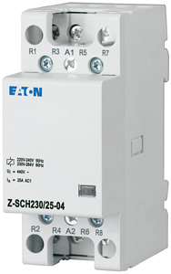 Installationsschütz 230VAC 4Ö 25A
