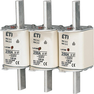 Sicherungseinsatz, NH1, 80A, 500 V, gL/gG