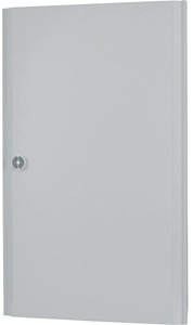 Stahlblechtür mit Türdrehriegel für IVS H x B = 1200 x 600 mm, weiß