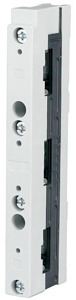 Schienenträger IEC 3-polig bis 630A für Flachschienen 12-30x5/10
