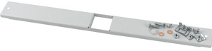 Frontblende, +Einbausatz, für PKZ0, Ebs PKZ0 horizontal 3-polig