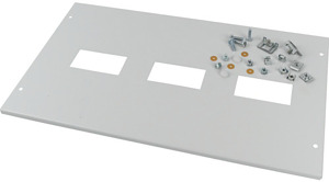 Frontblende, +Einbausatz, für NZM1, Ebs NZM1 vertikal 3-polig