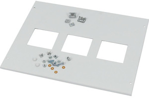 Frontblende, +Einbausatz, für NZM2, Ebs NZM2 vertikal 3-polig