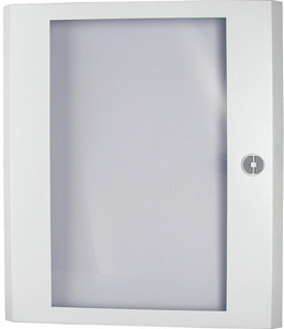 Stahlblechtür transparent mit Türdr ehriegel für IVS H x B = 1200 x 600 mm,