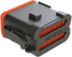 DataPanel - Powerverteiler PSF-2, S tecker 12-pol. schwarz, B-codiert