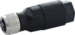 MOSA M8 Bu. 0° selbstanschl. Schnei 4-pol., 0,25-0,5mm²