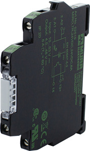 Optokopplermodul IN:53V DC OUT:48V DC/6A 6,2mm Schraubkl.
