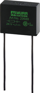 Schaltgerätentstörmodul 24V AC/DC Universal RC 15VA/W