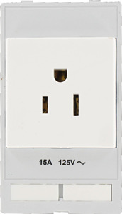 Steckdosenmodul 125V AC/15A Modlink NEMA5-15/USA
