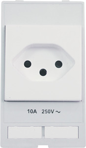Steckdosenmodul 250V AC/10A Modlink Schweiz