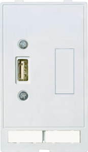 Datensteckverbindereinsatz 1xUSB Modlink 1xUSB Buchse/Buchse