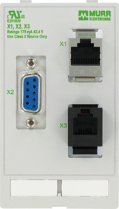 Steckv.einsatz 9-p.+RJ45/45+RJ12/12