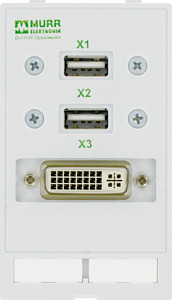 Modlink MSDD Frontplattenschnittste Datensteckverbindereinsatz