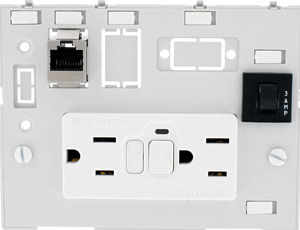 Modlink MSDD Frontplattenschnittste Universaleinsatz 2-fach mit