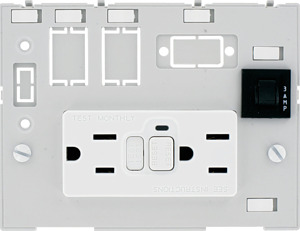 Modlink MSDD Frontplattenschnittste Universaleinsatz 2-fach mit