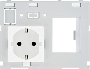 Modlink MSDD Frontplattenschnittste Universaleinsatz 2-fach mit