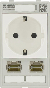 Modlink MSDD Kombieinsatz 1-fach De 2xRJ45