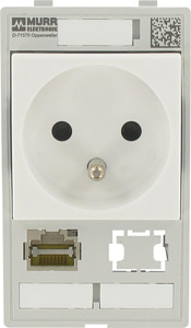 Modlink MSDD Kombieinsatz 1-fach Fr 1x RJ45 + 1x Datenausschnitt