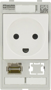 Modlink MSDD Kombieinsatz 1-fach Dä 1x RJ45 + 1x Datenausschnitt