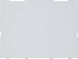 Modlink MSDD Frontplattenschnittste Blindplatte flach 2-fach