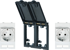 Modlink MSDD-Set besteht aus: 4000-68122-0000000 (Einbaurahmen 2-