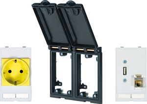 Modlink MSDD-Set: Einbaurahmen 4000 Einsatz 4000-68000-0020000 + 4000-6