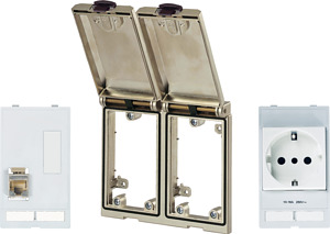Modlink MSDD-Set: Einbaurahmen 4000 Einsatz 4000-68000-1210000 + 4000-6