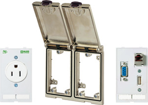 Modlink MSDD-Set: Einbaurahmen 4000 Einsatz 4000-68000-3240000 + 4000-6