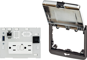 Modlink MSDD-Set: Einbaurahmen 4000 Einsatz 4000-68000-4100000