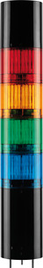 Signalsäule Modlight50 Pro bestückt blau,gruen,gelb,rot,Summermodul
