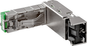 RJ45 Heavy Duty Stecker 90° unten 8
