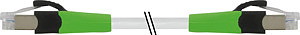RJ45 St. 0° / RJ45 St. 0° Cabinet-L FRNC/LS0H 2x2xAWG26 geschirmt gr 2,