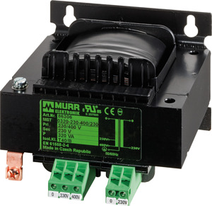 Sicherheitstransformator P:1000VA 1-ph. IN:230/400V AC OUT: 24VAC