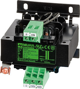 Sicherheitstransformator P:40VA 1-ph. IN:230/400V AC OUT: 24VAC