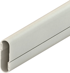 GFK-Handlaufprofil 120x40x6000mm integr.Kabelkanäle Polyester glasfa