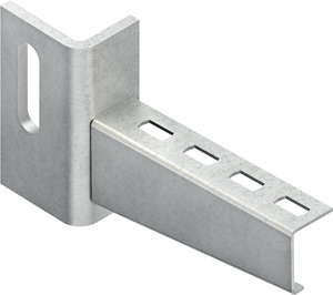 Ausleger standard 50x110mm 2,5kN Edelstahl Werkstoff-Nr.: 1.4301 1.4