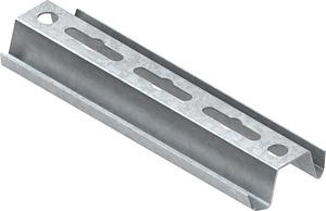 Tragwinkel b=190mm Edelstahl Werkstoff-Nr.: 1.4301 1.4