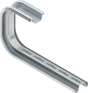 Tragkonsole l=411mm bandverzinkt DIN EN 10346 inkl. Zub