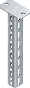 Hängestiel, U-Profil, 50x50x705 mm Edelstahl, Werkstoff-Nr.: 1.4571