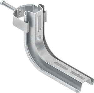 Tragkonsole 132x163mm 055kN bandverzinkt DIN EN 10346 inkl. Zub