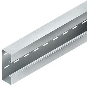 GK-Unterteil 170x61x2000mm einzügig symm.bandverzinkt DIN EN 1