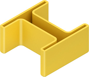 Schutzkappe Kunststoff PVC-weich Farbe gelb