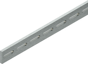 Schlitzbandeisen b=30mm t=30mm feuerverzinkt DIN EN ISO 1461