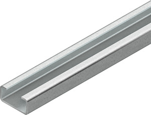 C-Ankerschiene 30x15x2000mm blank